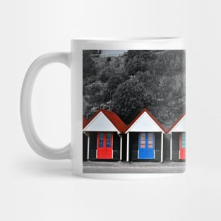 Bournemouth Beach Huts Dorset England Mug